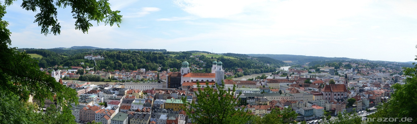 passau panorama donau