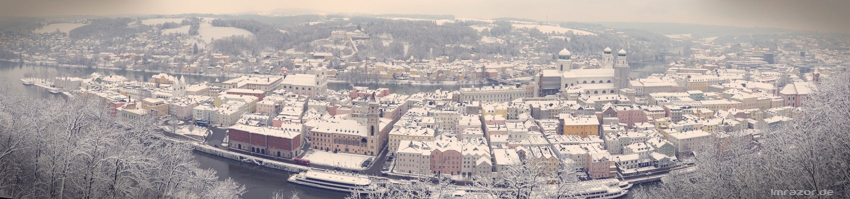 passau winterpanorama