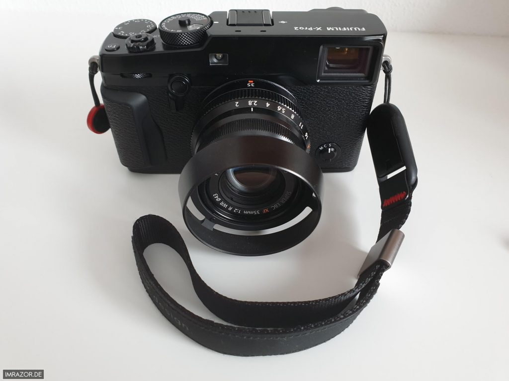 Peak Design Cuff an Fujifilm X-Pro2