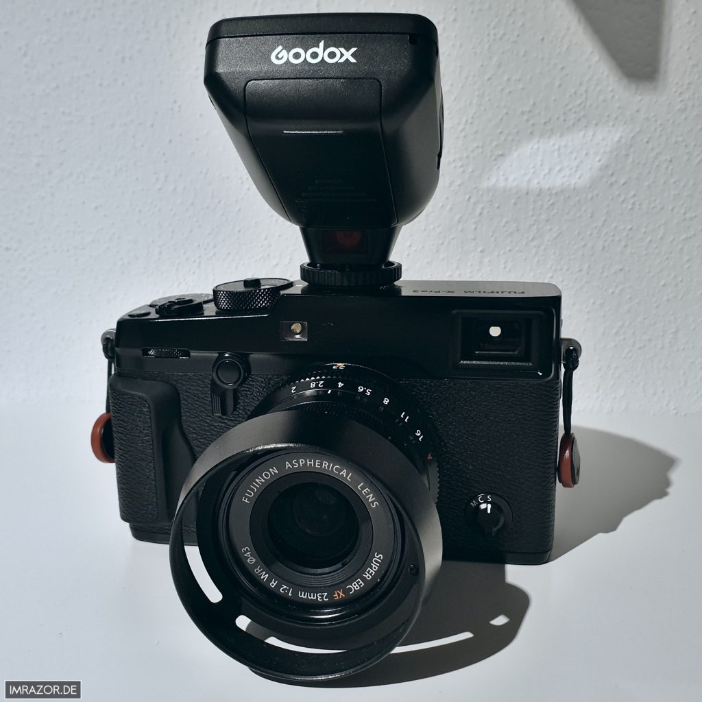 Godox XPro-F an Fujifilm X-Pro2