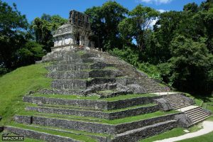 Palenque - Kreuztempel