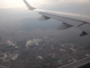 Anflug Mexico City