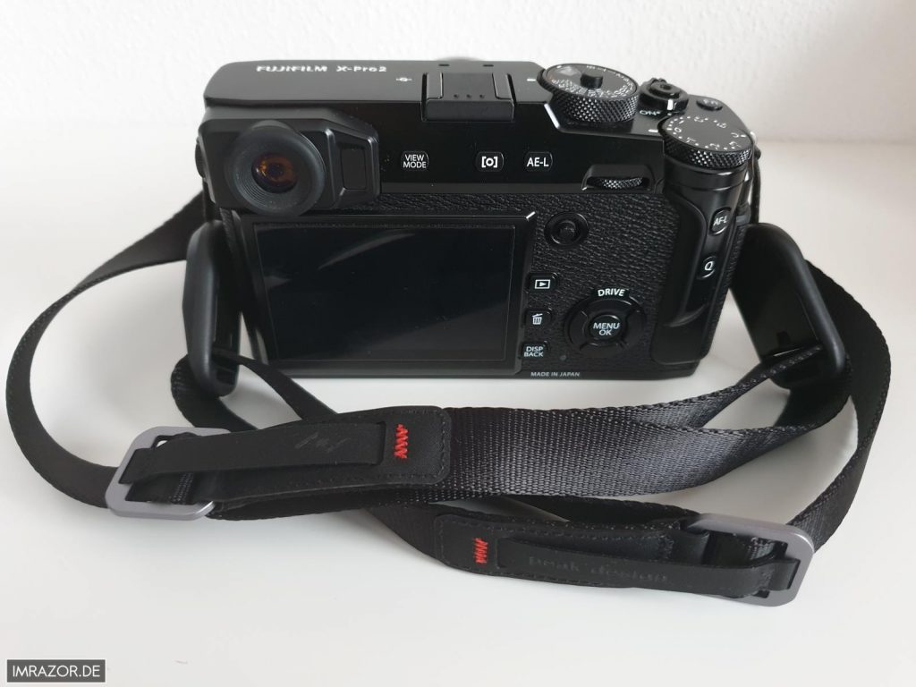 Peak Design Leash an Fujifilm X-Pro2