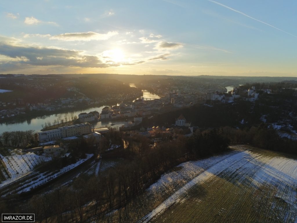 Unbearbeitete HDR Aufnahme mit Gegenlicht