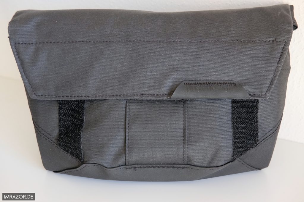 ... und wurde in der Peak Design Field Pouch als Ersatz fündig ...