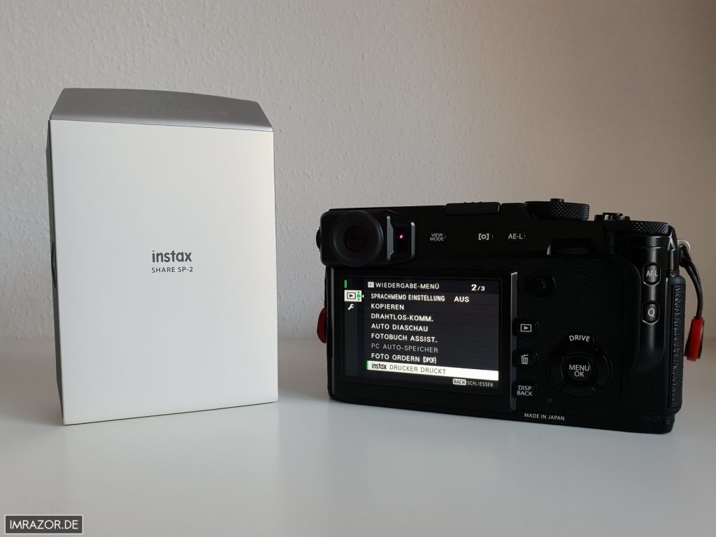 Reisetagebuch und Fujifilm Instax