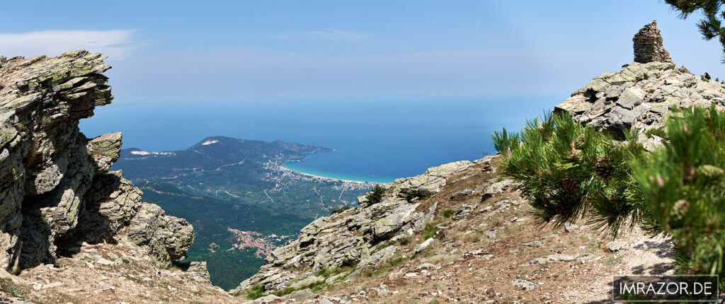 Ipsarion 1206m - Höchster Berg auf Thassos