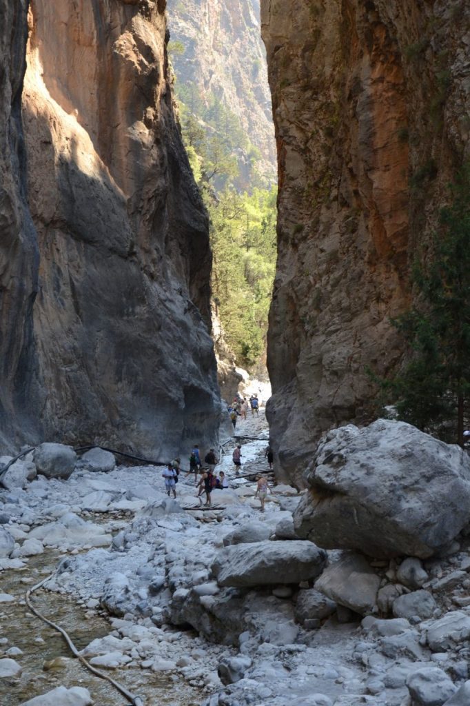 Sideroportes - Samaria-Schlucht