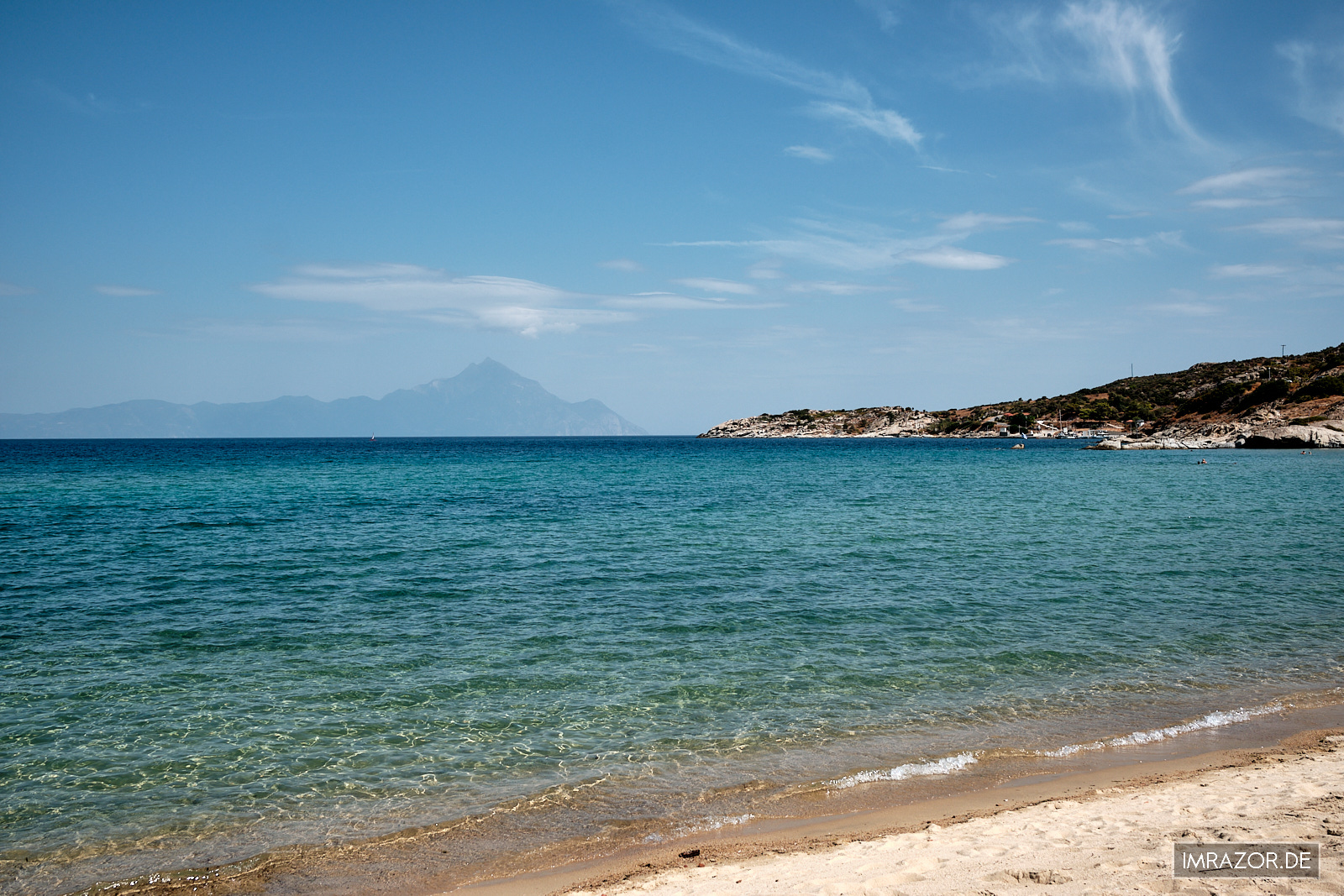 Strand von Paralia Sikias